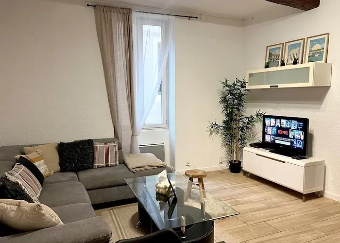 Cozy Centre - Plaza Nemausus דירה *